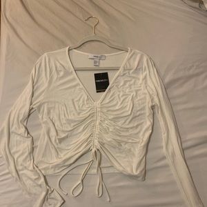 COPY - Plus Ruched Crop Top